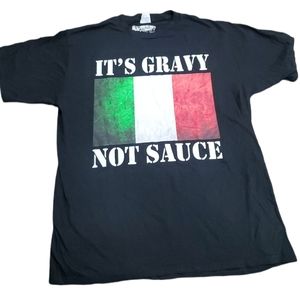💥50% sale💥Italian Flag "Its gravy, not sauce" szL #B15